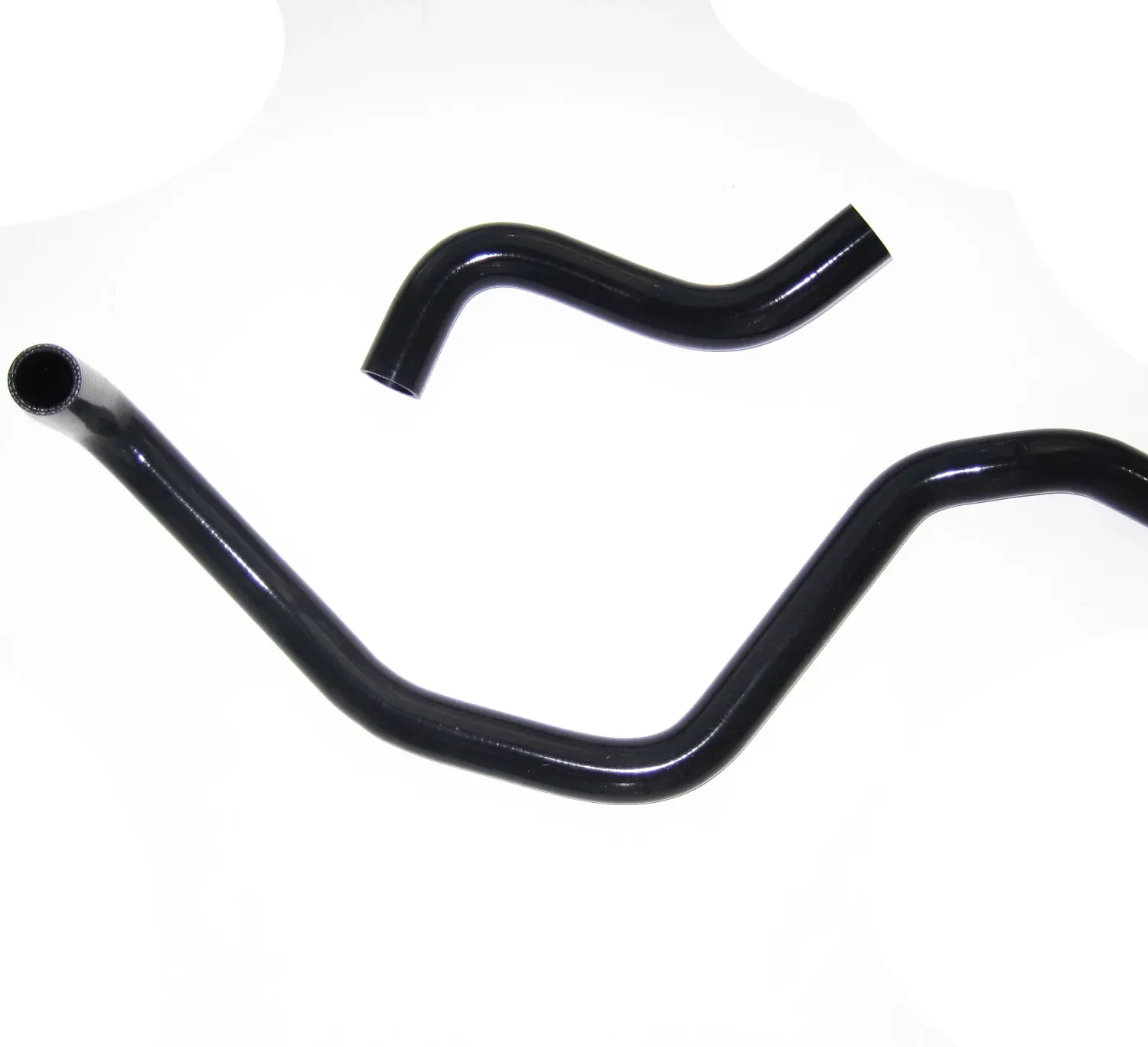 Honda Prelude Radiator hose set (2 hoses) in gloss black